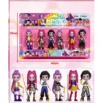 Set 6 Minifigurine Papusile Demon Hunters Kpop 10cm Lifestyle