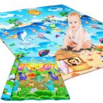 Covor educativ termoizolant impermeabil Animale 180x150x0.5 cm