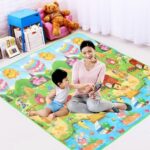 Covor educativ termoizolant impermeabil La Distractie 180x150x0.5cm