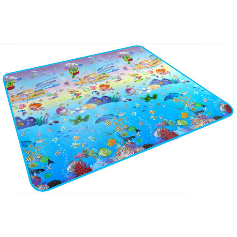 Covor educativ termoizolant impermeabil La Distractie 180x150x0.5cm