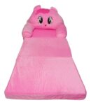Fotoliu extensibil My Little Pony Roz din plus cu 3 placi 120 cm