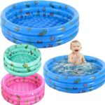 Piscina de apa rotunda gonflabila 13042cm pentru copii Loc de joaca