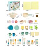 Set Vase pentru gatit Bucatarie Mancare Set picnic din lemn