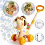 Jucarie interactiva de impins Catel cu baloane cu baterie USB copii