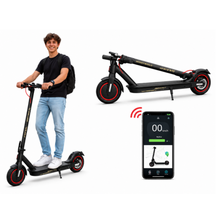 Trotineta Electrica E9T Pliabila Lumini Motor 500W Viteza maxima 32kmh 1