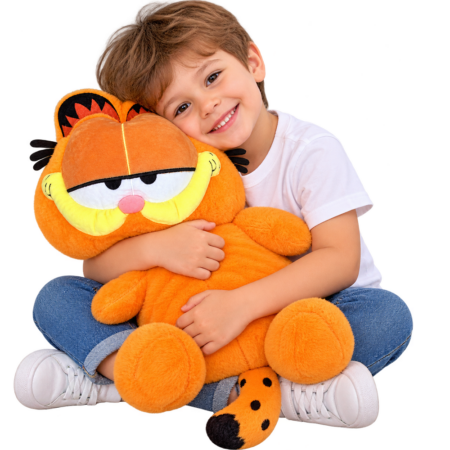 Jucarie plus Motanul Garfield 40 cm Pisica pufoasa Jucarii desene